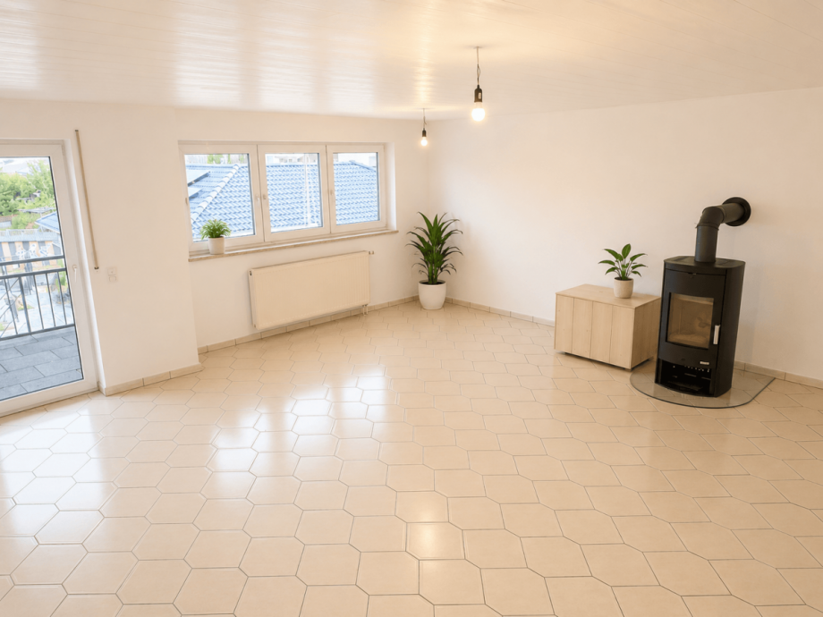 Wohnzimmer Etagenwohnung Altenstadt