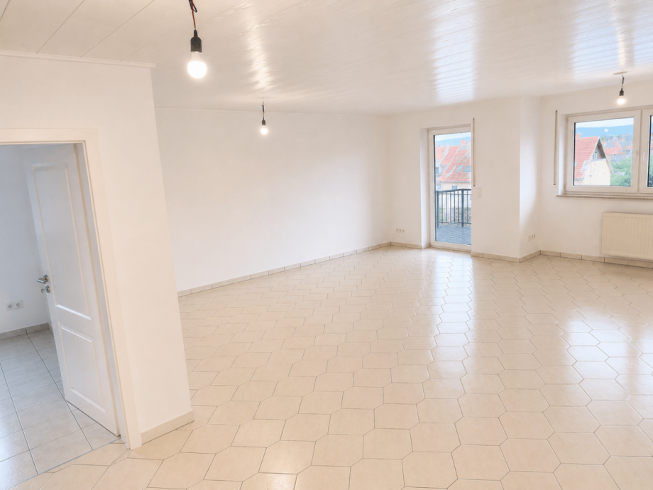Wohnzimmer__ Etagenwohnung Altenstadt