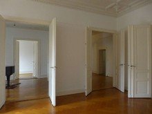 Verbindungst�ren Stilaltbau am Palmengarten / hohe Decken / Stuck / Parkett / PROVISIONSFREI