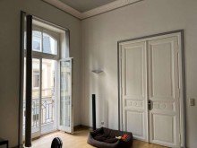 Austritt zum Balkon 1. OG Maisonette 185m� im Stilaltbau am Kurhaus zzgl. 2 vermietete L�den 106m�,  im EG! KP EUR 3.917,-/m�!