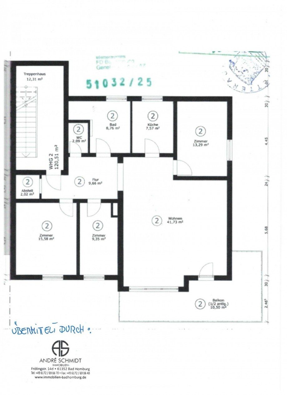 a Grundrissplan Etagenwohnung Altenstadt